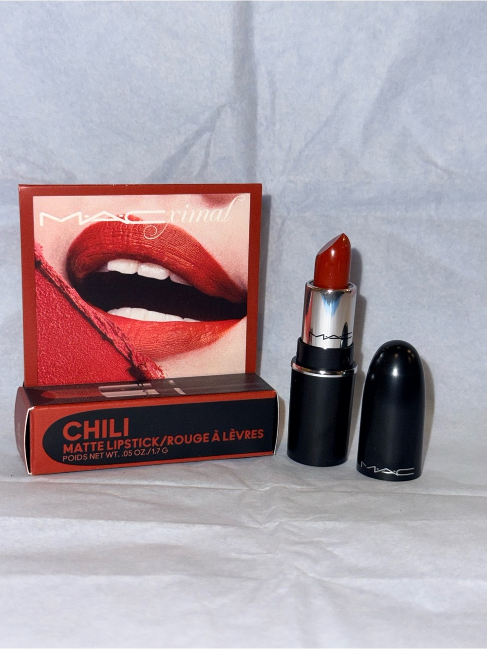 MAC Cosmetics Chili Matte Lipstick - Deep Warm Red